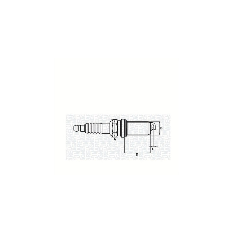 MAGNETI MARELLI 062000778304 Bougie d'allumage pour