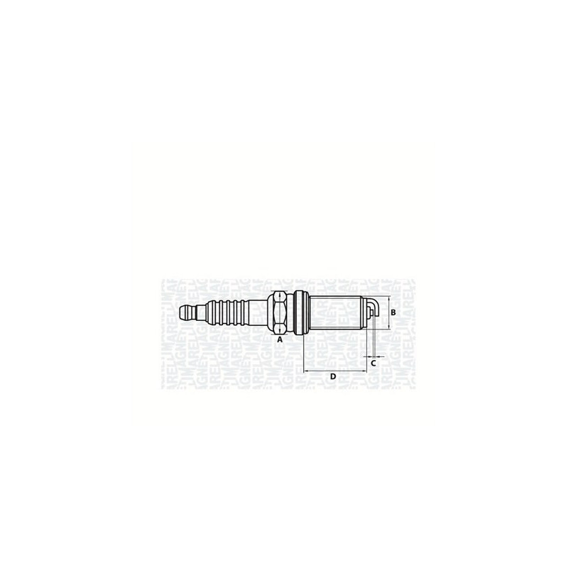 MAGNETI MARELLI 062000777304 Bougie d'allumage pour