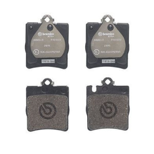 BREMBO P 50 033X Pastillas de freno trasero para Mercedes C CLK E SLK CLC S
