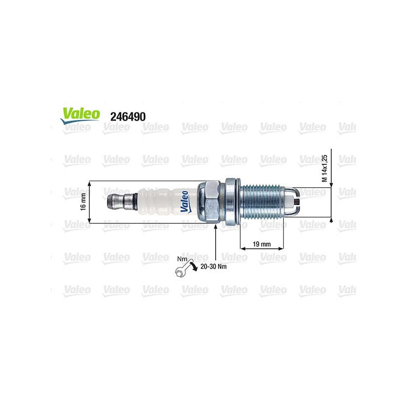 VALEO 246490 Zapaľovacia sviečka pre