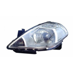Predné svetlo vlavo pre NISSAN - DEPO 115-1116L-LD-E1