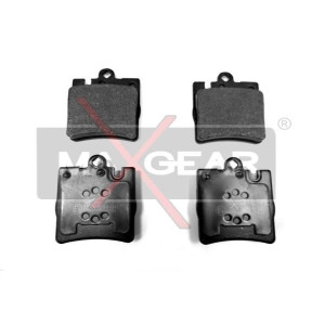 MAXGEAR 19-0410 Brzdové platničky zadné pre W203 S203 CL203 W209 W210 R171