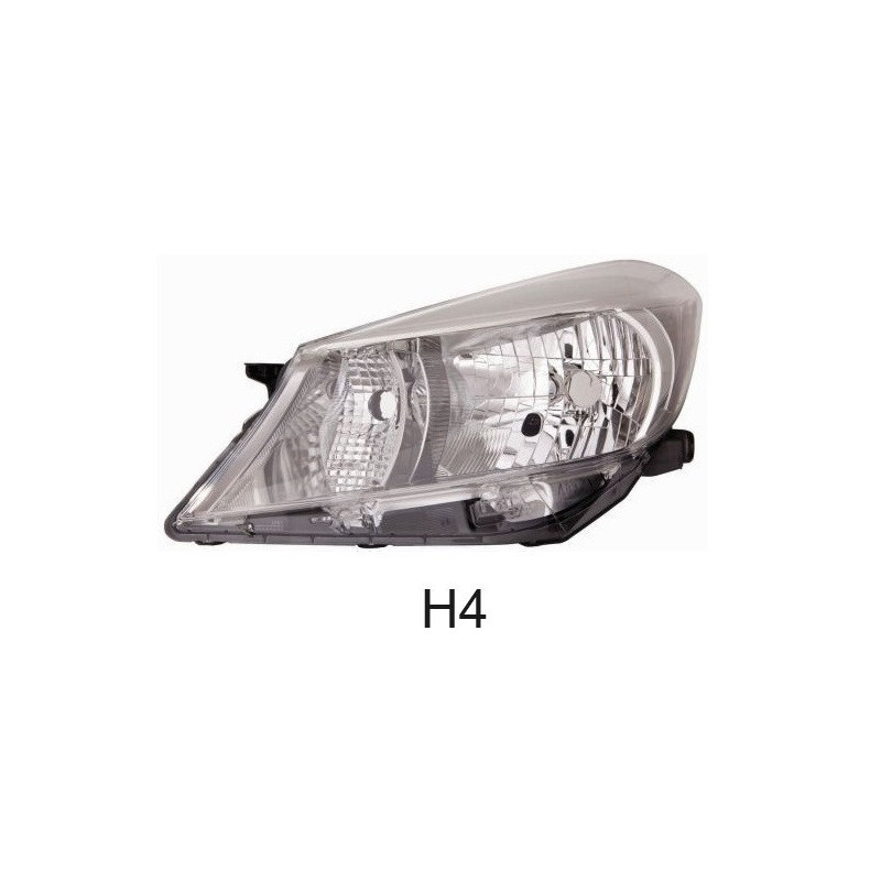 Feu Phare avant Gauche pour Toyota Yaris III 3/5 portes (2010-2014) - DEPO 212-11T6L-LDEM2