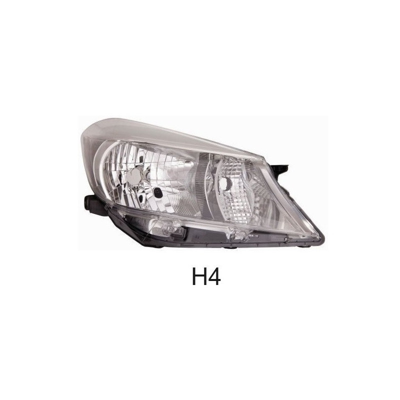 Headlight Right for Toyota Yaris III Hatchback (2010-2014) - DEPO 212-11T6R-LDEM2