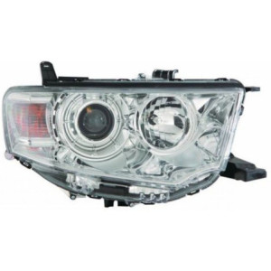 Faro Fanale Anteriore Destra per MITSUBISHI - DEPO 214-1197R-LD-EM