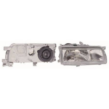 Reflektor dla NISSAN - DEPO 215-1141R-LDEMN