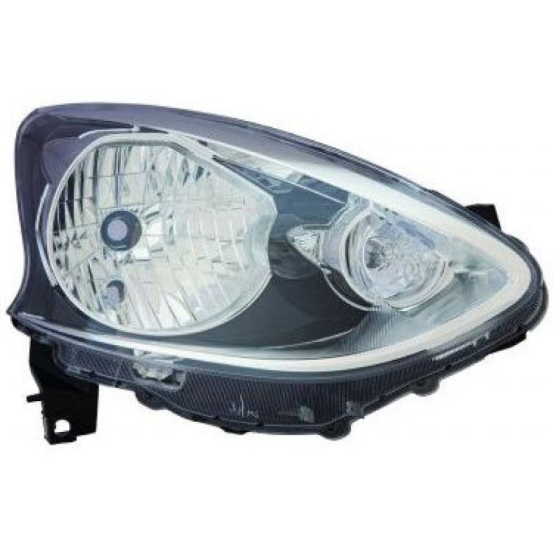 Predné svetlo vpravo pre NISSAN - DEPO 215-11G2R-LDEM2