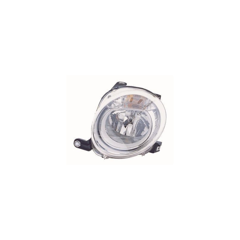 Faro Fanale Anteriore Sinistra Abarth Fiat 500 (2007-2015) DEPO 661-1155L-LD-EM