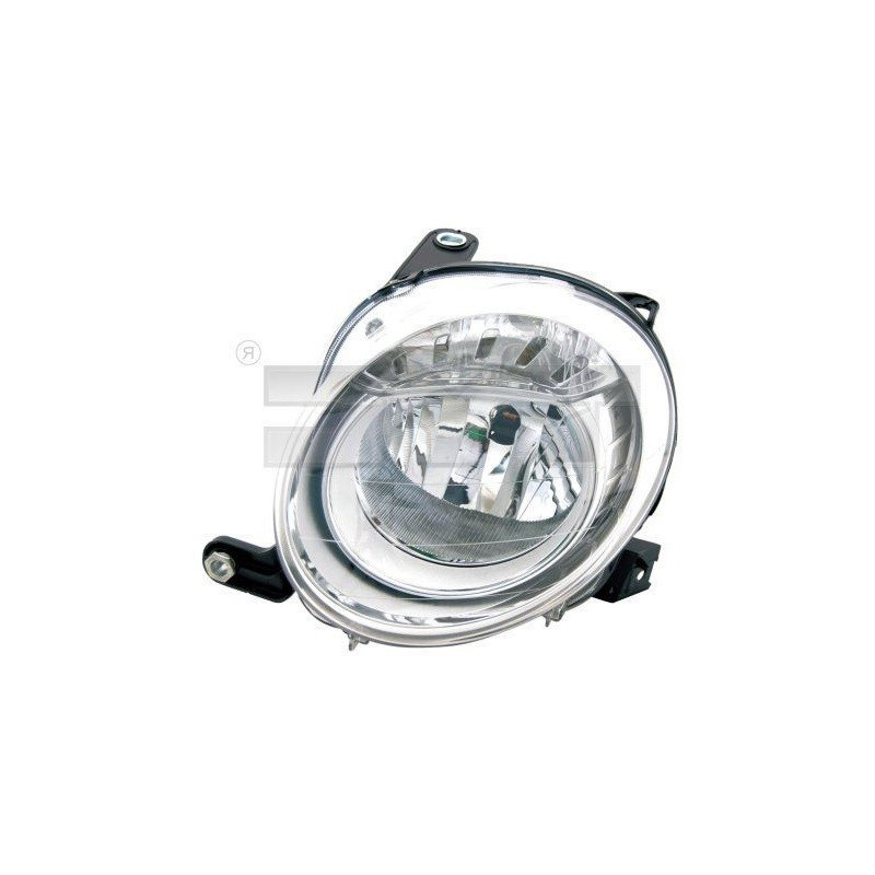 Headlight Left Abarth Fiat 500 (2007-2015) TYC 20-1494-05-2