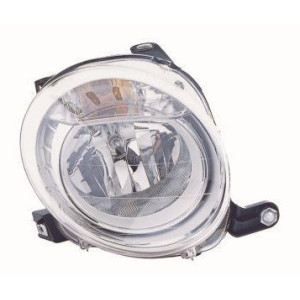 Faro Fanale Anteriore Destra Abarth Fiat 500 (2007-2015) DEPO 661-1155R-LD-EM