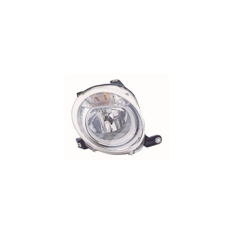 Lampa Przednia Prawa Abarth Fiat 500 (2007-2015) DEPO 661-1155R-LD-EM