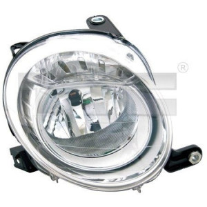 Faro Fanale Anteriore Destra Abarth Fiat 500 (2007-2015) TYC 20-1493-05-2