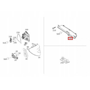 Third Brake Stop Light LED for Mercedes B-Class W246 (2011-2018) - MERCEDES-BENZ A2468200156