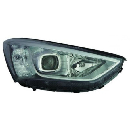 Headlight Right for HYUNDAI - DEPO 221-1167R-LD-EM
