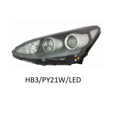 Feu Phare avant Gauche pour KIA Sportage IV - DEPO 223-1162L-LDEM2