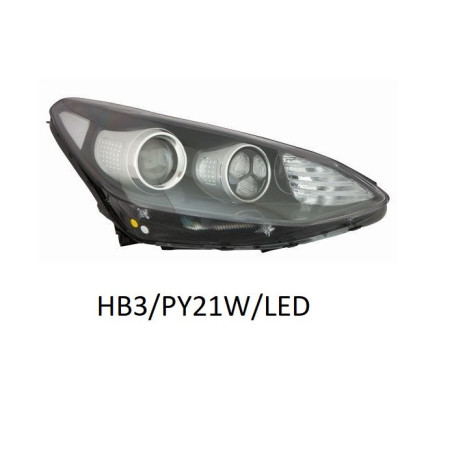 Přední světlo pravé pro KIA Sportage IV - DEPO 223-1162R-LDEM2