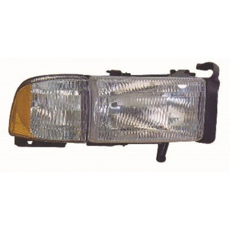 Faro Fanale Anteriore Sinistra per DODGE - DEPO 333-1104L-HSU