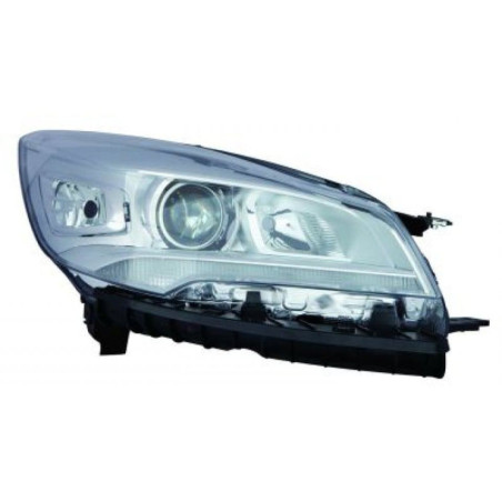Predné svetlo vpravo pre FORD - DEPO 431-11C2RMLEHM1