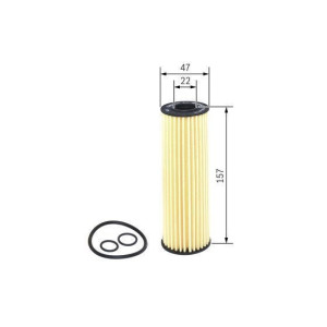 Ölfilter für Mercedes C W204 E W212 SLK R172 BOSCH F 026 407 132