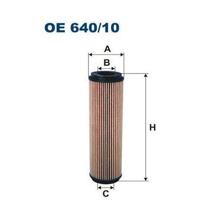 Oil Filter For Mercedes C W204 E W212 SLK R172 FILTRON OE 640/10