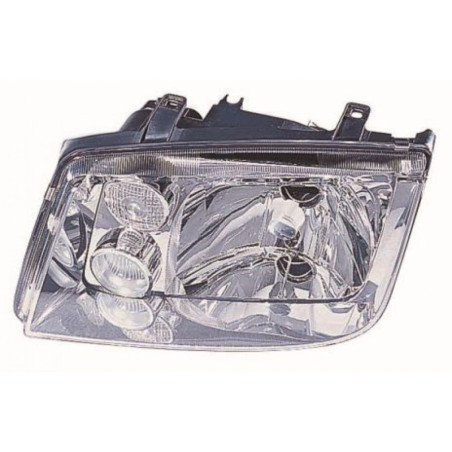 Reflektor lewy dla VW - DEPO 441-1138L-LD-EM