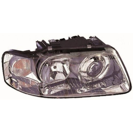 Reflektor Prawy dla AUDI - DEPO 441-1160R-LD-EM