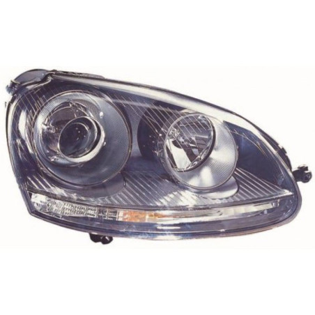 Faro Fanale Anteriore Destra per VW - DEPO 441-11A5R-LEHM3