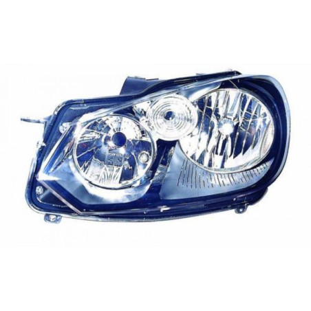 Reflektor lewy dla VW - DEPO 441-11C6L-LDEM2