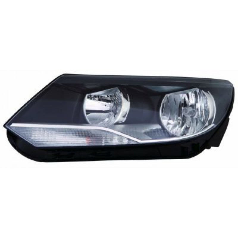 Reflektor lewy dla VW - DEPO 441-11H1LMLDEM2