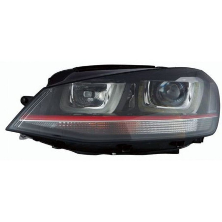 Reflektor lewy dla VW - DEPO 441-11J1LMLEAD2