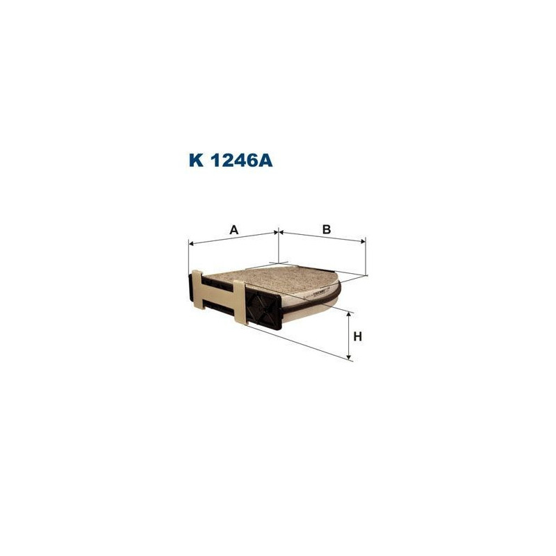 Filtro habitáculo para Mercedes W218 W204 W212 X204 R231 FILTRON K 1246A