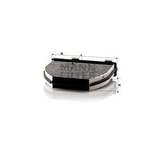 Pollen Cabin Filter for Mercedes W218 W204 W212 X204 R231 MANN-FILTER CUK 29 005