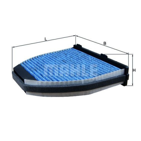 Pollen Cabin Filter for Mercedes W218 W204 W212 X204 R231 KNECHT LAO 413