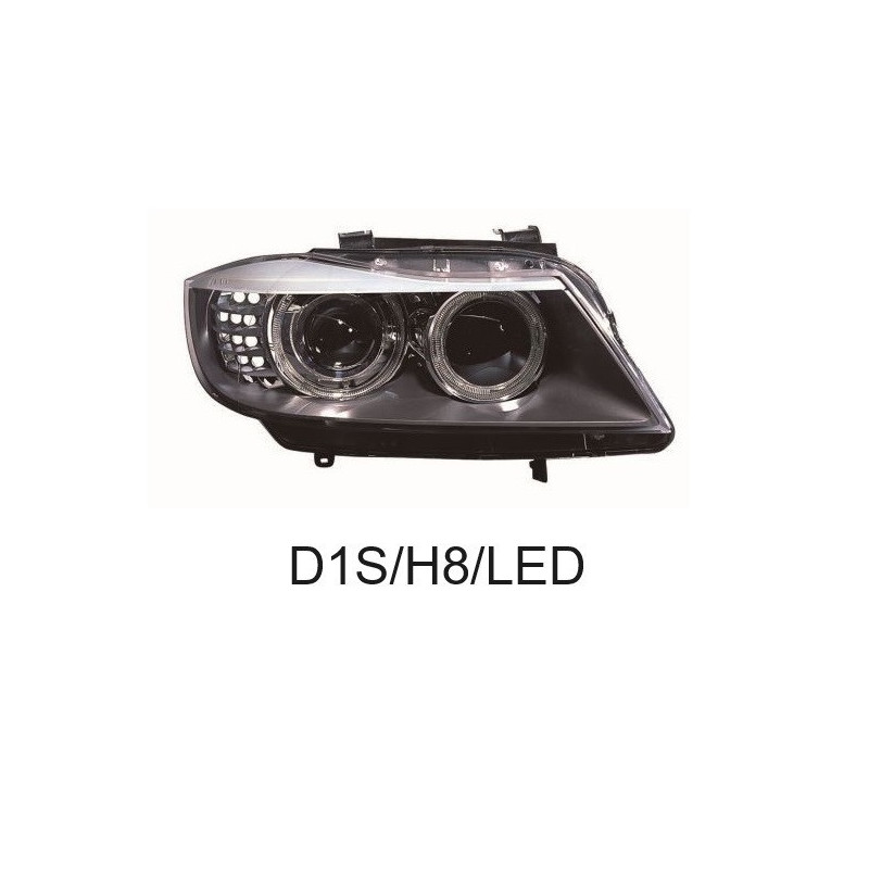 Reflektor prawy dla BMW 3 E90 E91 (2009-2011) - DEPO 444-1167RMLEHM2