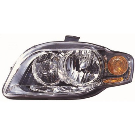 Reflektor lewy dla AUDI - DEPO 446-1109L-LD-EM