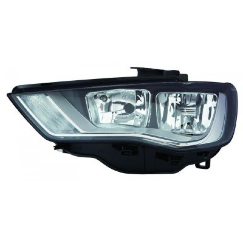 Faro Fanale Anteriore Sinistra per AUDI - DEPO 446-1146LMLD-EM