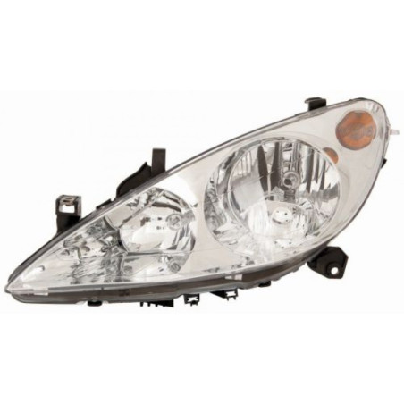 Predné svetlo vlavo pre PEUGEOT - DEPO 550-1128L-LD-EM