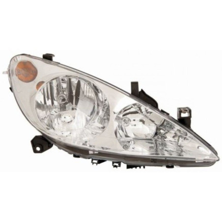 Predné svetlo vpravo pre PEUGEOT - DEPO 550-1128R-LD-EM
