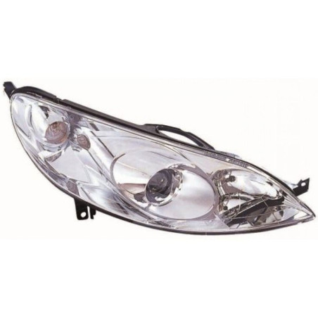Reflektor Prawy dla PEUGEOT - DEPO 550-1134R-LD-EM