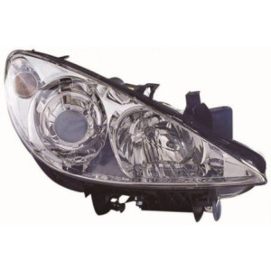 Reflektor Prawy dla PEUGEOT - DEPO 550-1137R-LD-EM