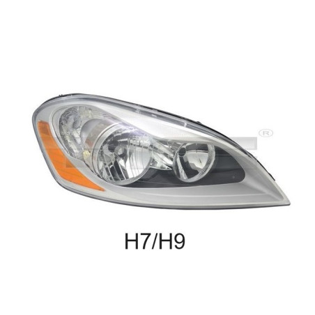 Reflektor prawy dla Volvo XC60 (2008-2013) - TYC 20-14289-05-2