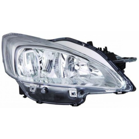 Headlight Right for PEUGEOT - DEPO 550-1150R-LD-EM