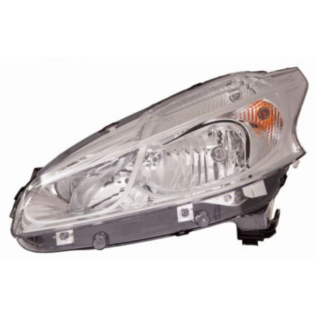 Reflektor lewy dla PEUGEOT - DEPO 550-1154L-LD-EM