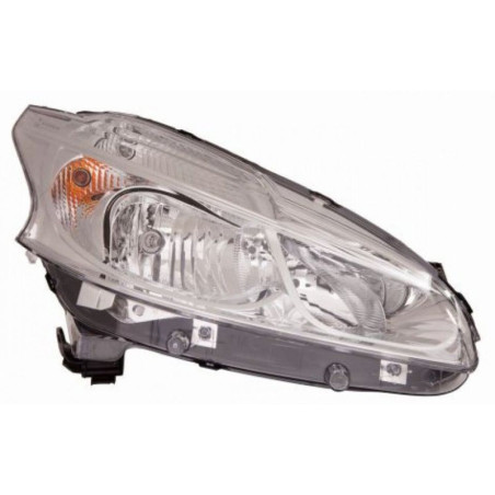 Hauptscheinwerfer Rechts für PEUGEOT - DEPO 550-1154R-LD-EM