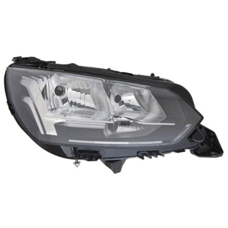 Headlight Right for PEUGEOT - DEPO 550-1173R-LDEM2