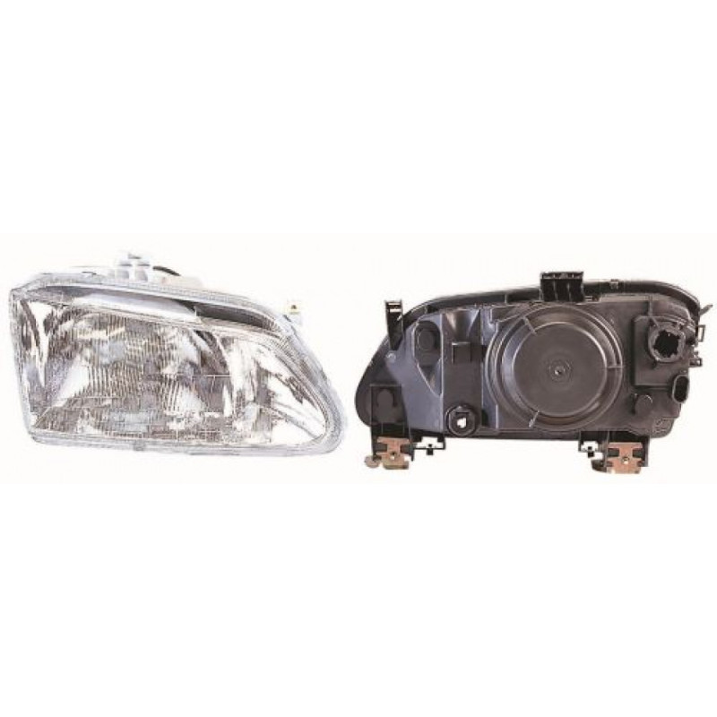 Headlight Left for RENAULT - DEPO 551-1121L-LD-EM