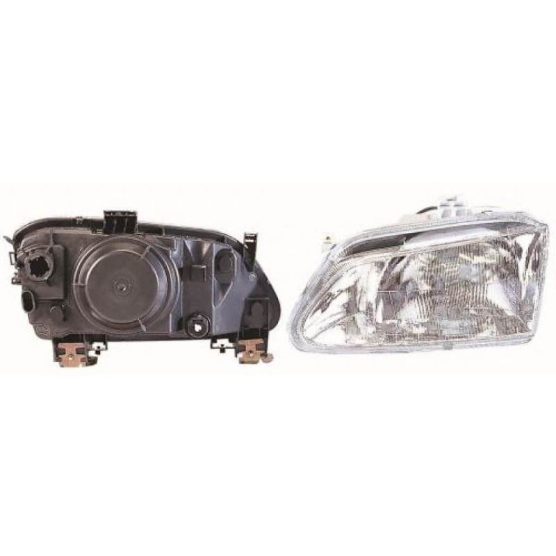 Feu Phare avant Droite pour RENAULT - DEPO 551-1121R-LD-EM