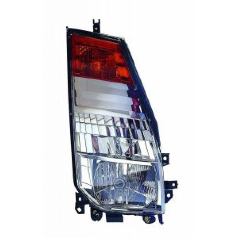 Headlight Right for RENAULT - DEPO 551-1166R-LDEMY