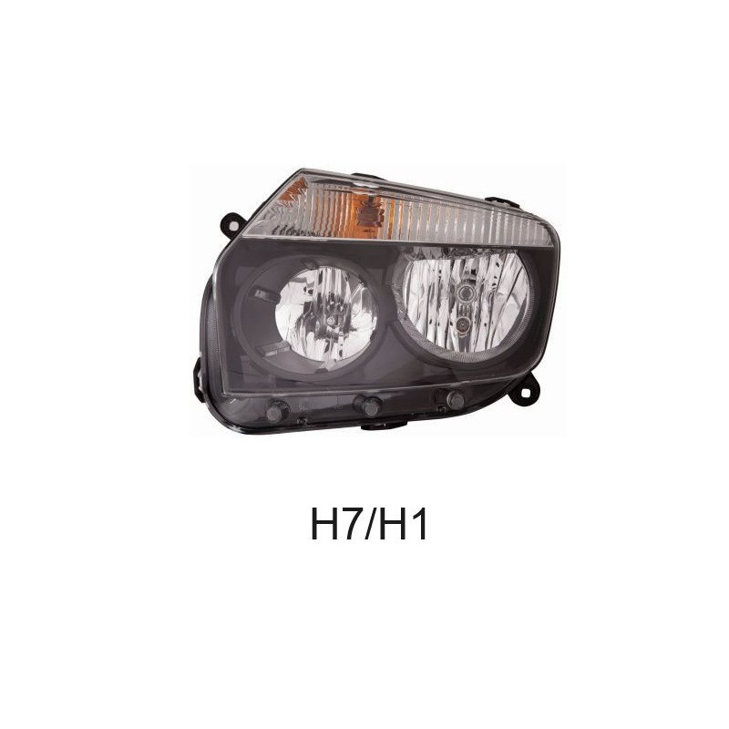 Headlight Left for Dacia Duster I (2010-2013) - DEPO 551-1186L-LDEM2