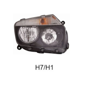 Predné svetlo vpravo pre Dacia Duster I (2010-2013) - DEPO 551-1186R-LDEM2